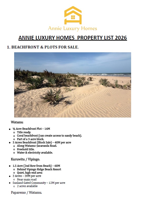 At Annie Luxury Homes, we’re not just selling property, we’re curating coastal lifestyles and smart investments 🌴✨