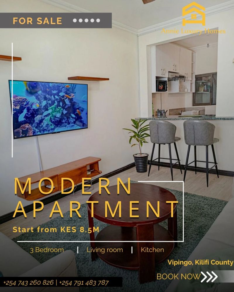 Modern 3Bedroom Apartment